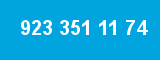 923 351 11 74 923 351 11 74